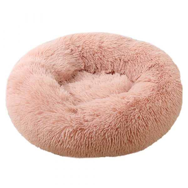 Machine Washable Calming Donut Cat and Dog Pet Bed_5