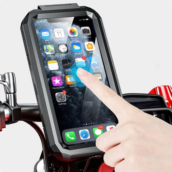 Waterproof Universal Mobile Phone Case for Bicycle Handlebars_10