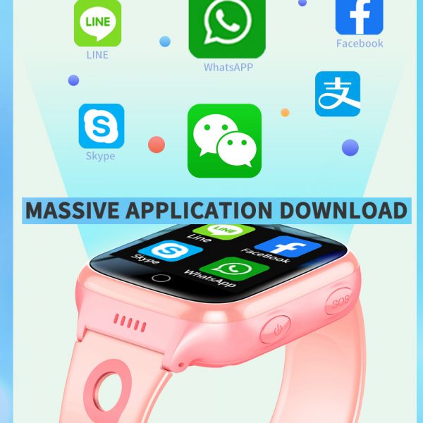 A68S 4G Children’s SOS Smart Phone Watch with Smart Positioning_7