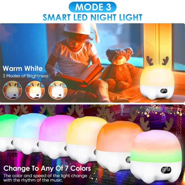 Multifunctional LED Light Projector and Bluetooth Music Lamp_3