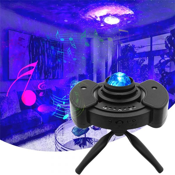 Galaxy Star Light Projector with Bluetooth Speaker Function_3