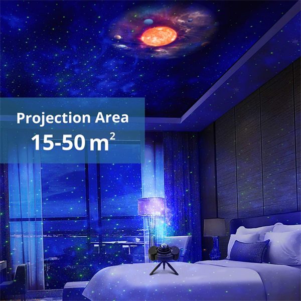 Galaxy Star Light Projector with Bluetooth Speaker Function_14