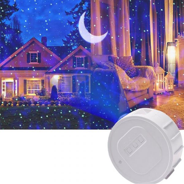 3-in-1 Nebula Moon and Starry Night Sky LED Light Projector_3