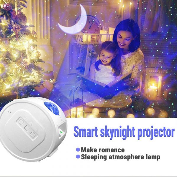 3-in-1 Nebula Moon and Starry Night Sky LED Light Projector_5