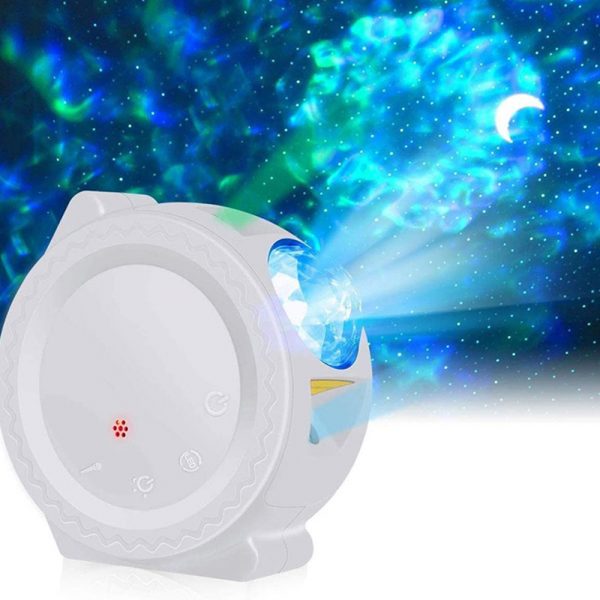 LED Night Light Wi-Fi Enabled Star Projector with Nebula Cloud_3
