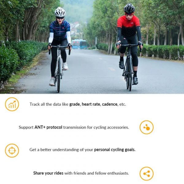 G+ Wireless GPS Bluetooth ANT+ with Cadence Cycling Odometer_7