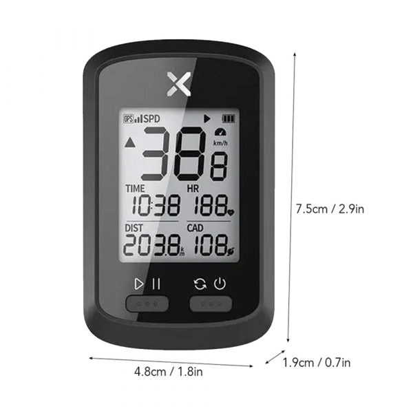 G+ Wireless GPS Bluetooth ANT+ with Cadence Cycling Odometer_8