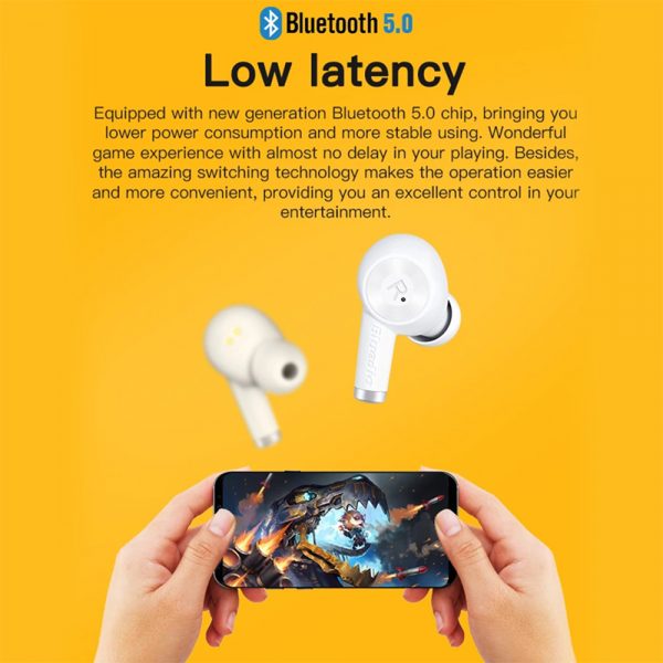 Wireless Earbud in-Ear Earphones with Charging Case and Mic_12