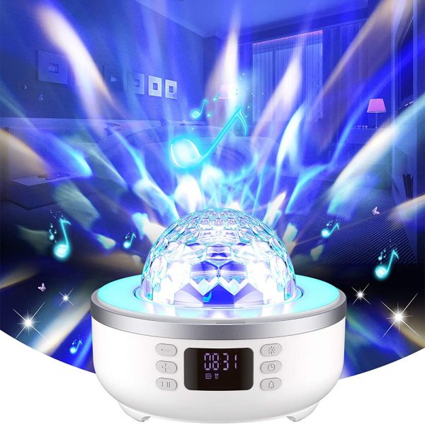 Multi-function Star Light Projector Bluetooth Speaker Night Lamp_3