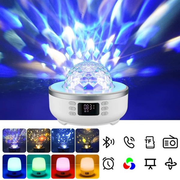 Multi-function Star Light Projector Bluetooth Speaker Night Lamp_5