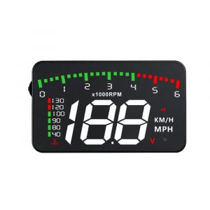 HUD Car Display Overs-speed Warning Projecting Data System- USB Powered