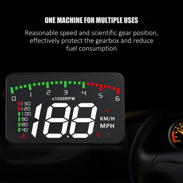 HUD Car Display Overs-speed Warning Projecting Data System_2