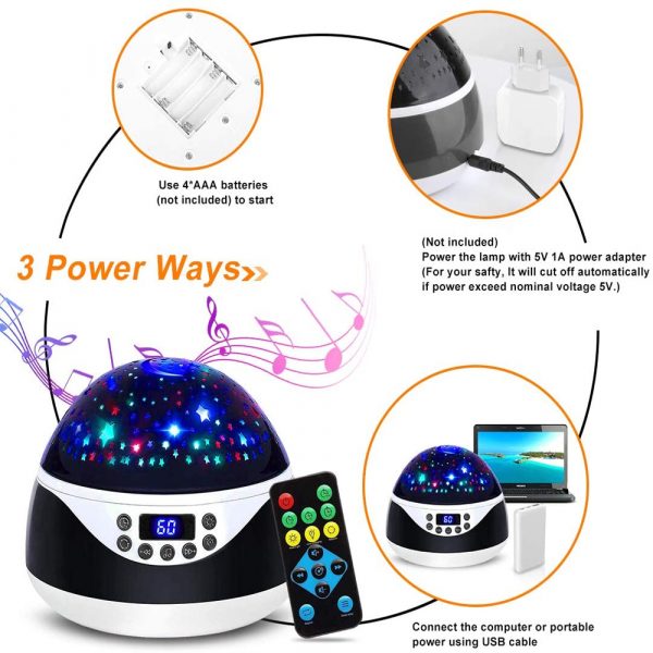 Rotating Projector Night Light with Music for Children’s Bedroom_9