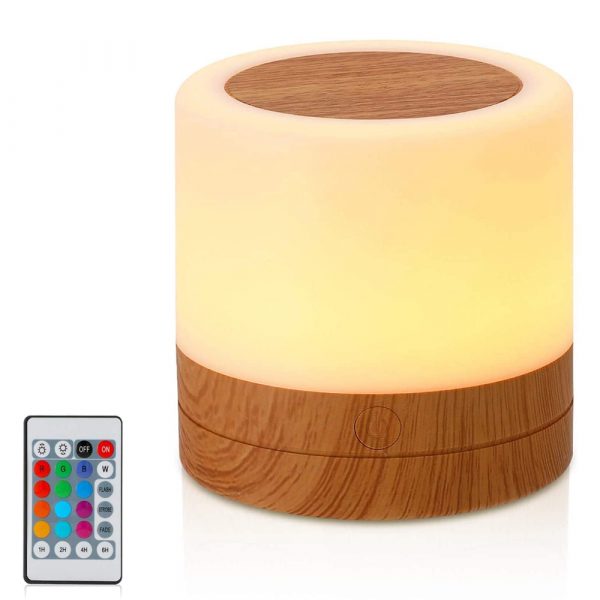 Rechargeable Portable Remote Controlled Touch Lamp Night Light_1