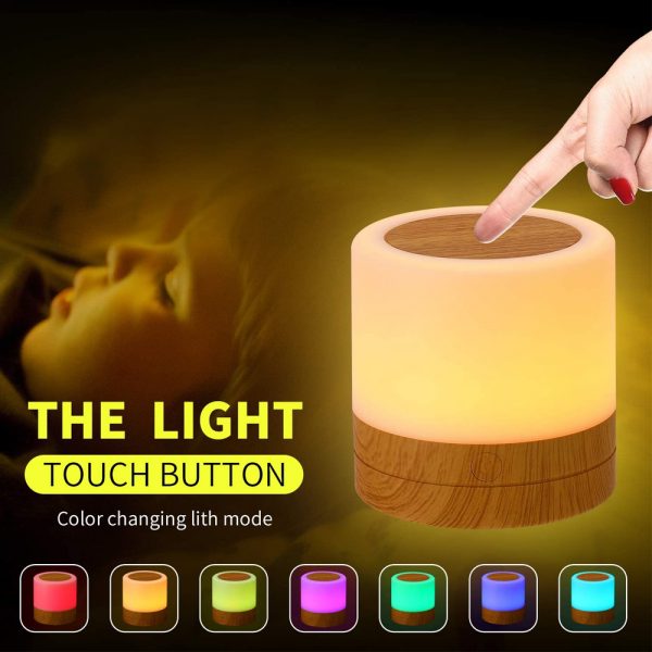Rechargeable Portable Remote Controlled Touch Lamp Night Light_8