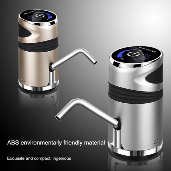USB Charging Portable Electric Drinking Water Bottle Pump_6
