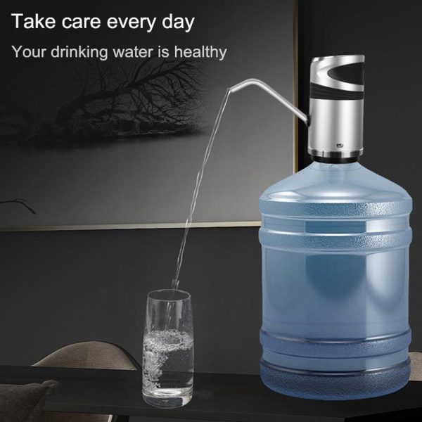 USB Charging Portable Electric Drinking Water Bottle Pump_7