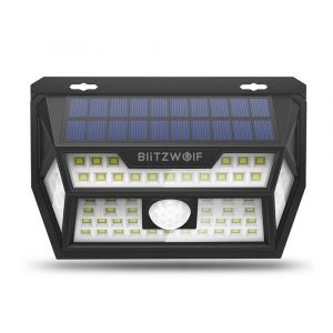 62 LED Solar Powered PIR Motion Sensor Outdoor Garden Light