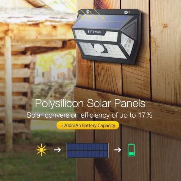 62 LED Solar Powered PIR Motion Sensor Outdoor Garden Light_6