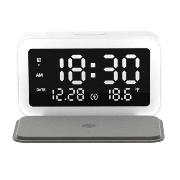 LED Digital Alarm Clock with Wireless Phone Charging Function_1