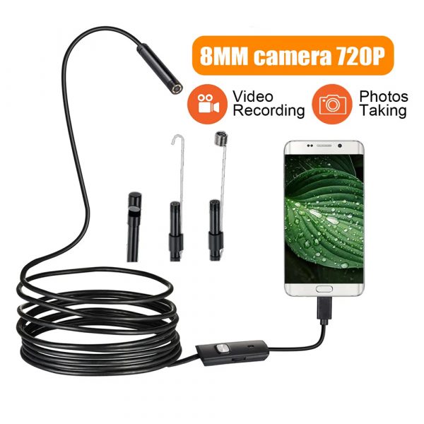 Mobile Phone Endoscope IP67 Autofocus Lens Inspection Camera_11