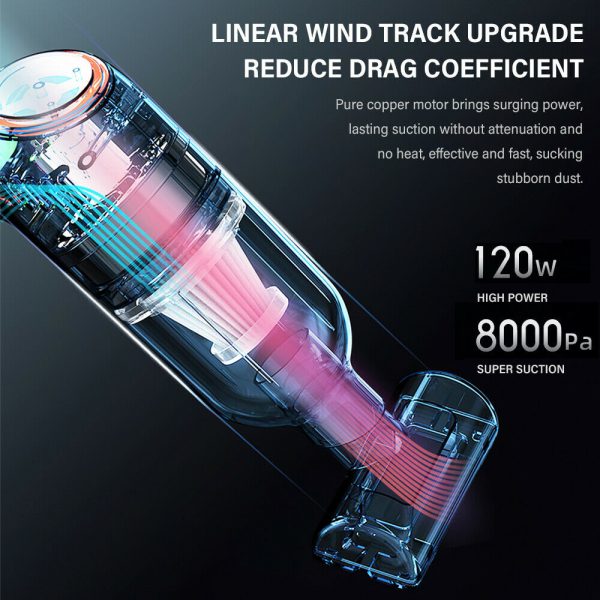 Portable Wireless Mini Car Vacuum Cleaner with Strong Suction_6
