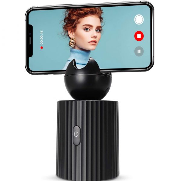AI Smart Live Broadcast 360° with Face Recognition Phone Holder_2