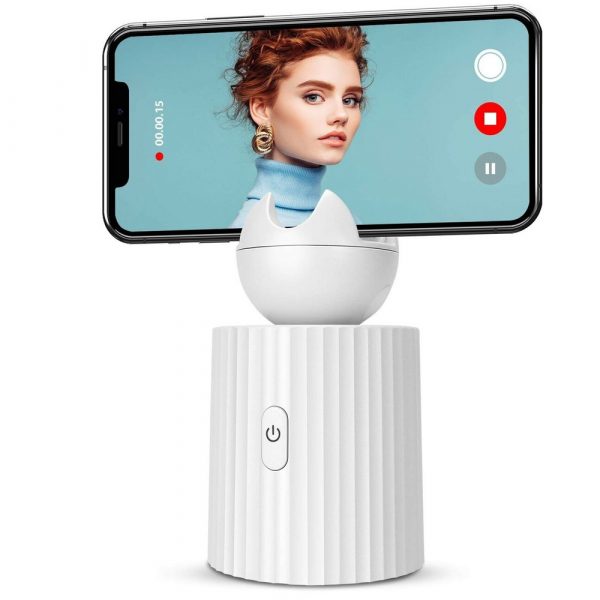 AI Smart Live Broadcast 360° with Face Recognition Phone Holder_3