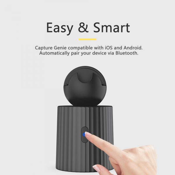 AI Smart Live Broadcast 360° with Face Recognition Phone Holder_13