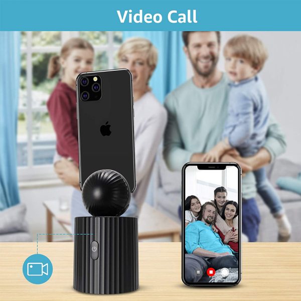 AI Smart Live Broadcast 360° with Face Recognition Phone Holder_5
