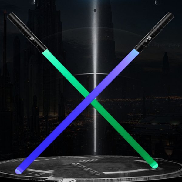 Heavy Handle Rechargeable LED Light Saber Kid's Toy Sword_10