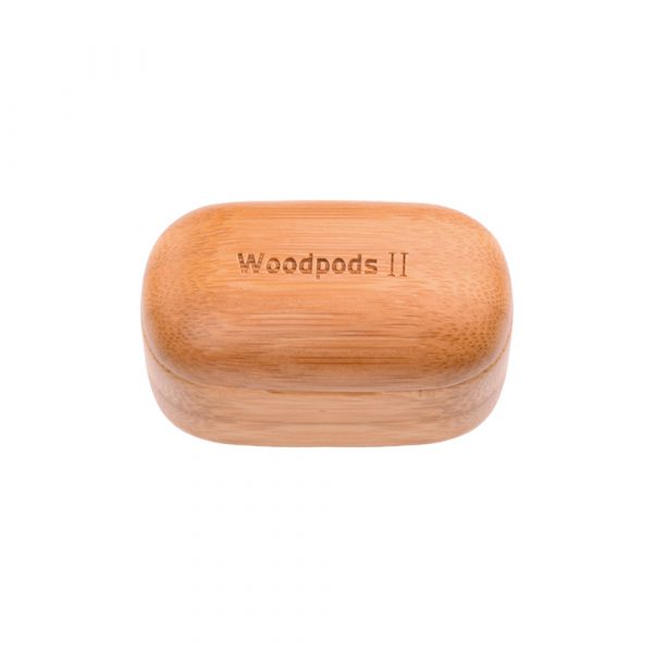 TWS Bluetooth Wooden Designed Earphones with Charging Case_3