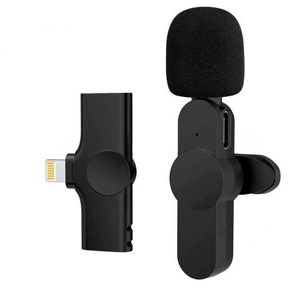 Plug-and-Play Wireless Microphone Portable Clip-on Mic_1