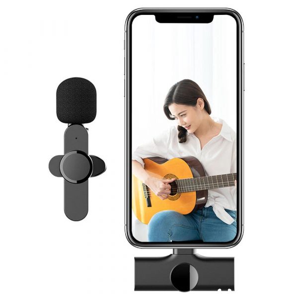 Plug-and-Play Wireless Microphone Portable Clip-on Mic_3