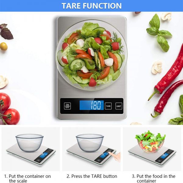 Battery Operated Stainless Steel Digital Kitchen Scale_5