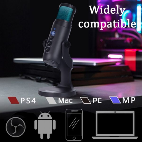 RGB USB Condenser Microphone for Gaming and Streaming_9