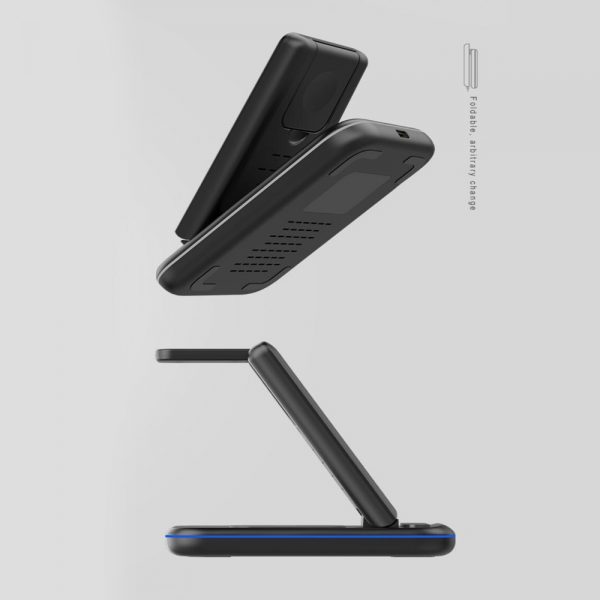 3-in-1 Foldable Wireless Charging Station for QI Enabled Devices_13