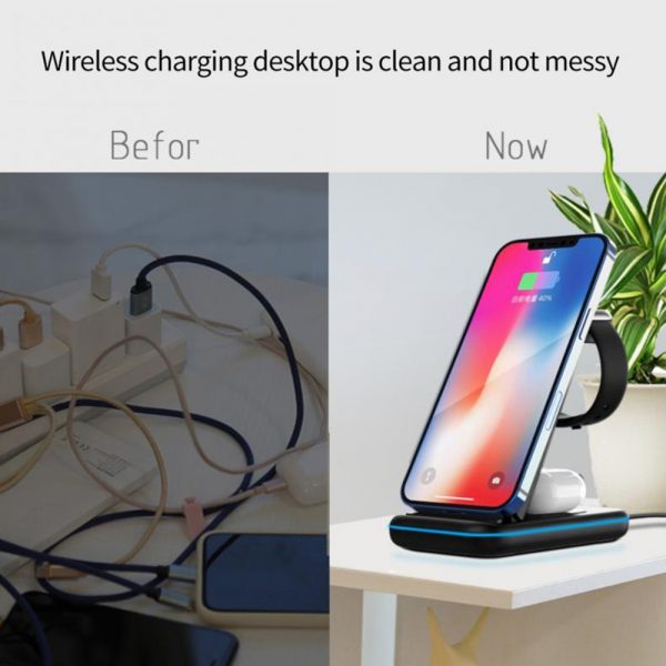 3-in-1 Foldable Wireless Charging Station for QI Enabled Devices_5