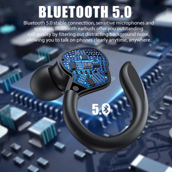 VV2 TWS Wireless Touch Control Sports Bluetooth Earphones_10