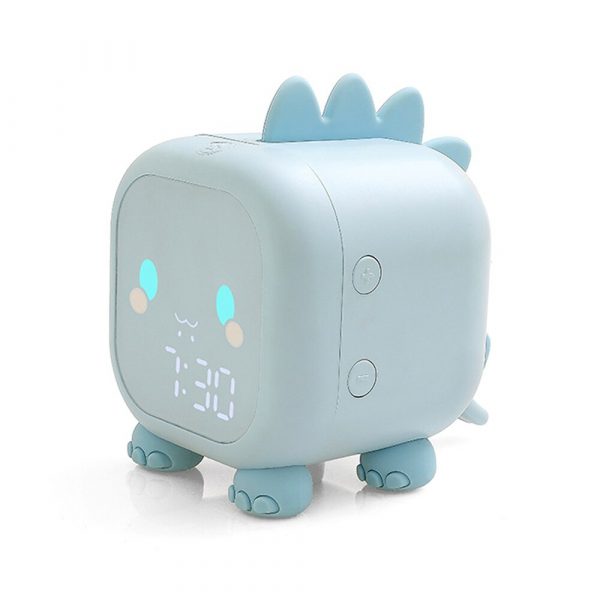 Sleep Training Digital Kid’s Dinosaur Rechargeable Alarm Clock_6