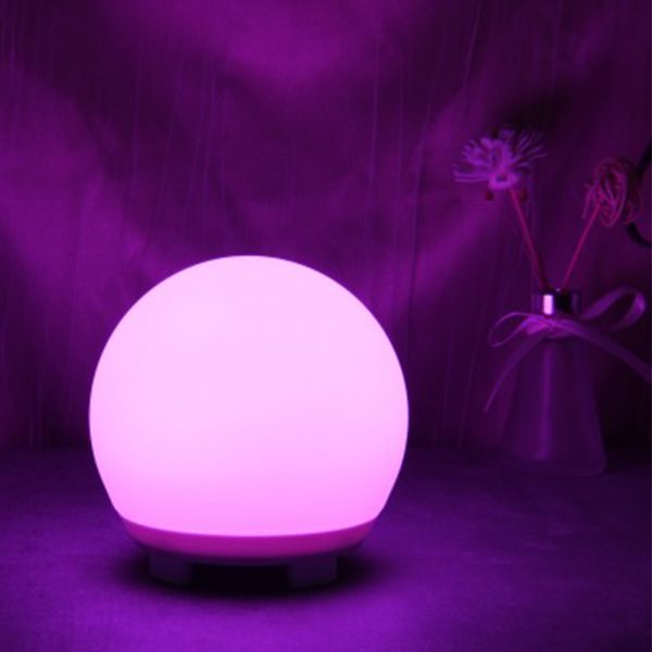 Color Changing LED Night Light Ball with Remote and Button Control_4
