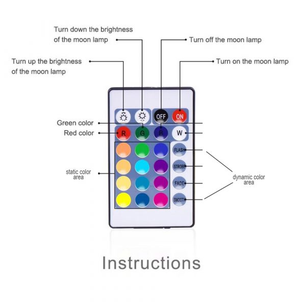 Color Changing LED Night Light Ball with Remote and Button Control_11