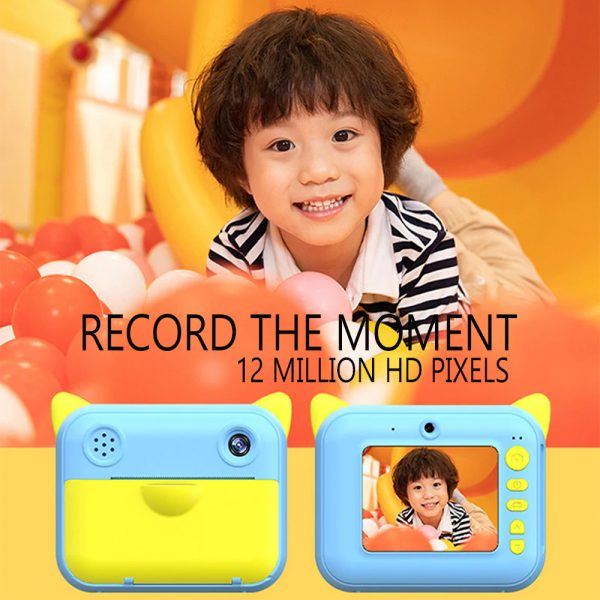 USB rechargeable Children Instant Printing Camera 1080P 2.4 inch screen_10