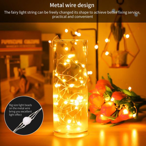 USB Interface Remote and APP Controlled LED Holiday String Lights_16