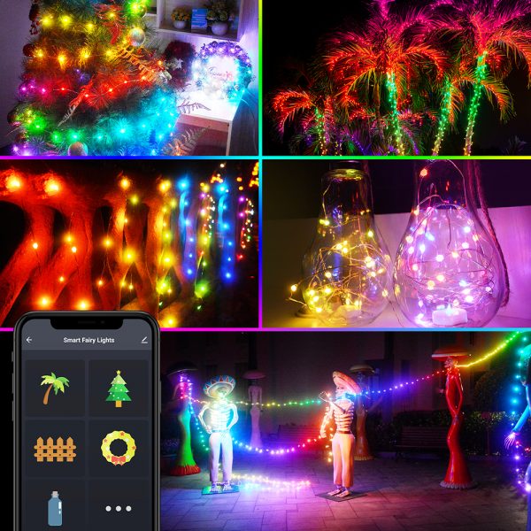 Remote Controlled Smart LED String Holiday Fairy Ball Lights_8