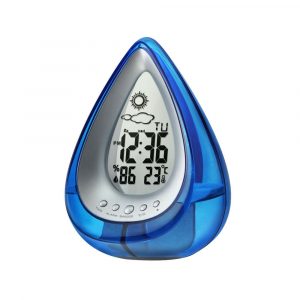 Water Operated Digital Clock Alarm Clock Time Date Temperature