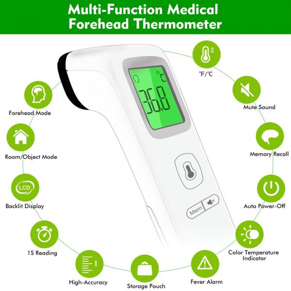 Battery Operated Non-Contact Human Body Heat Thermometer_4