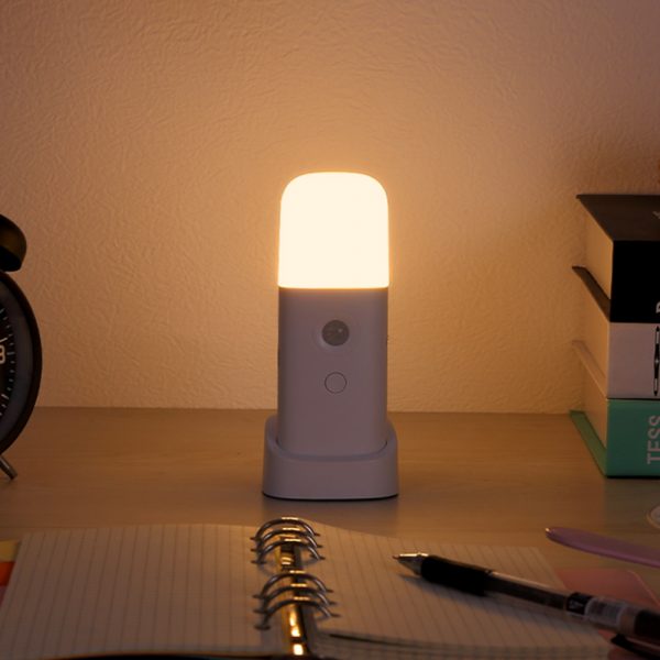 USB Rechargeable Indoor Motion Sensor SOS LED Night Light_4