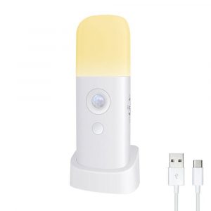 USB Rechargeable Indoor Motion Sensor SOS LED Night Light