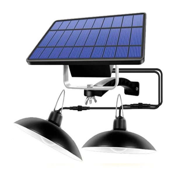 LED Remote Control Solar Indoor Outdoor Pendant Lamp_3